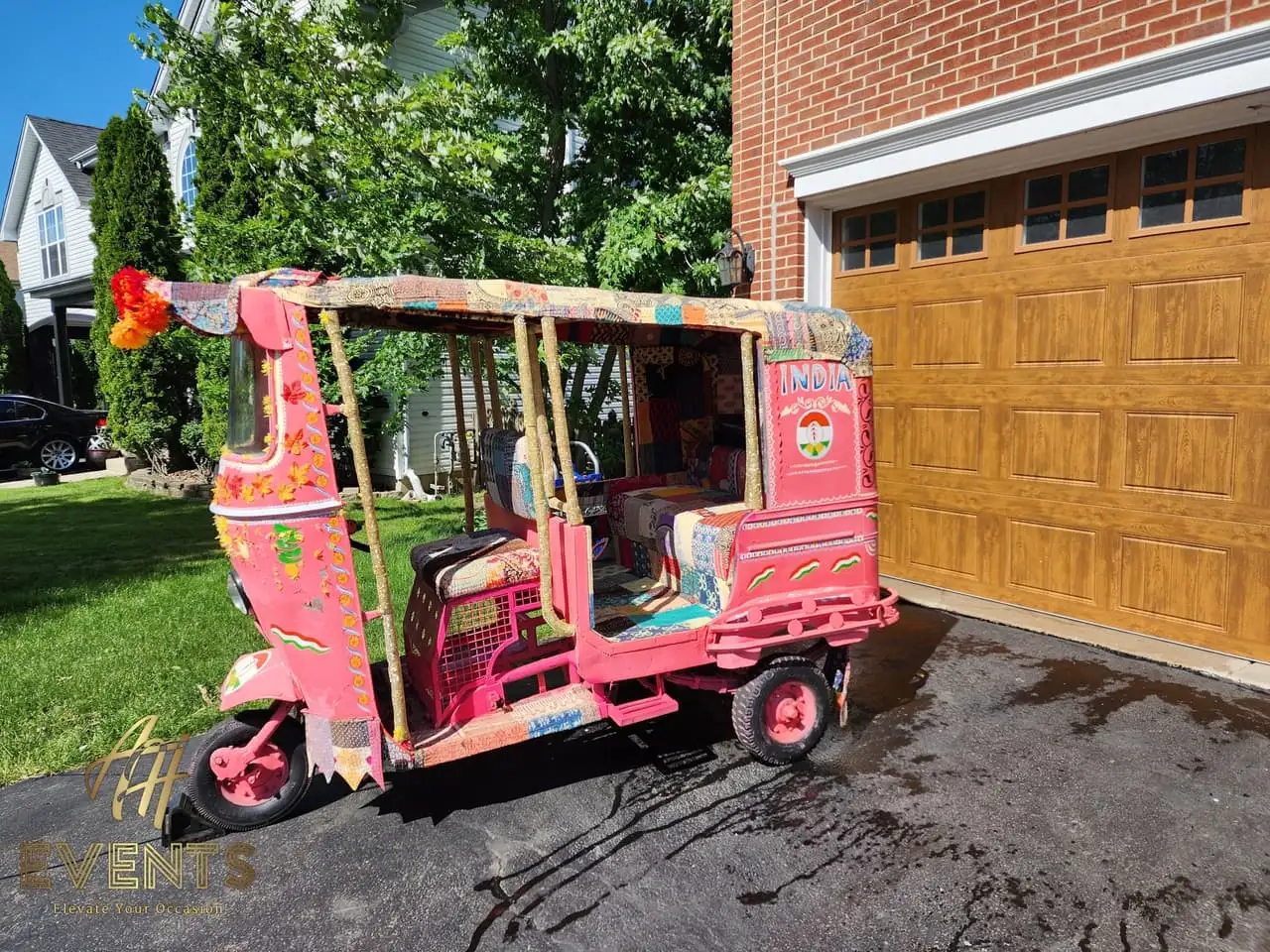 Auto Rickshaw — a custom bespoke build built by AH Crafted.