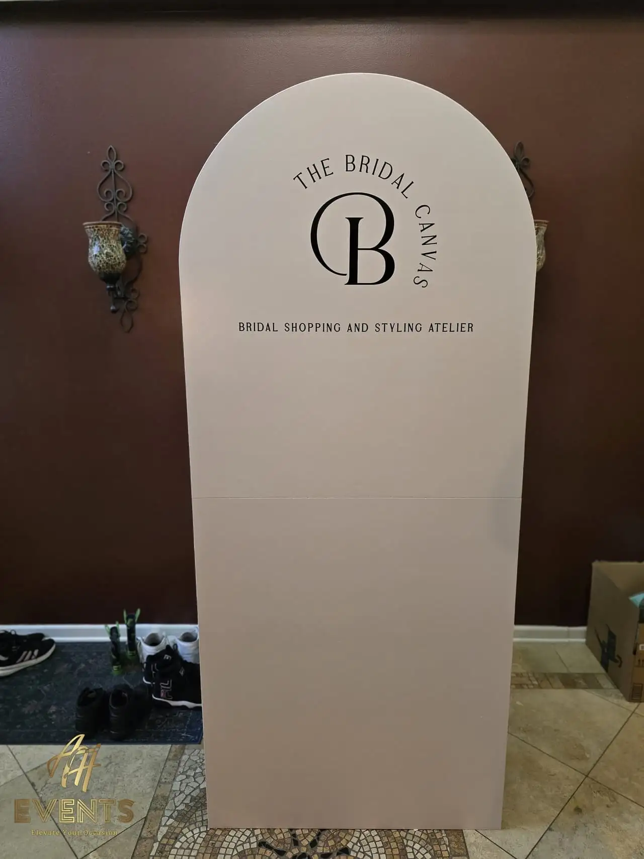 The Bridal Canvas — a custom custom build built by AH Crafted.