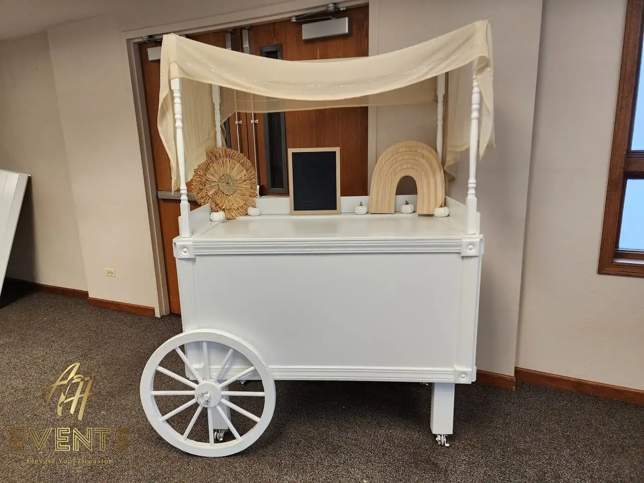Boho Baby Shower — a custom themed environment built by AH Crafted.