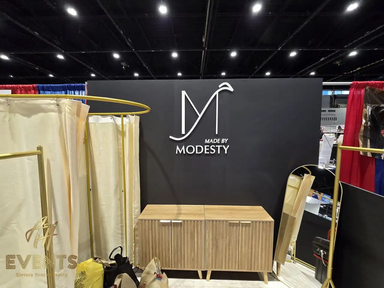 Made By Modesty — a custom branded environment built by AH Crafted.