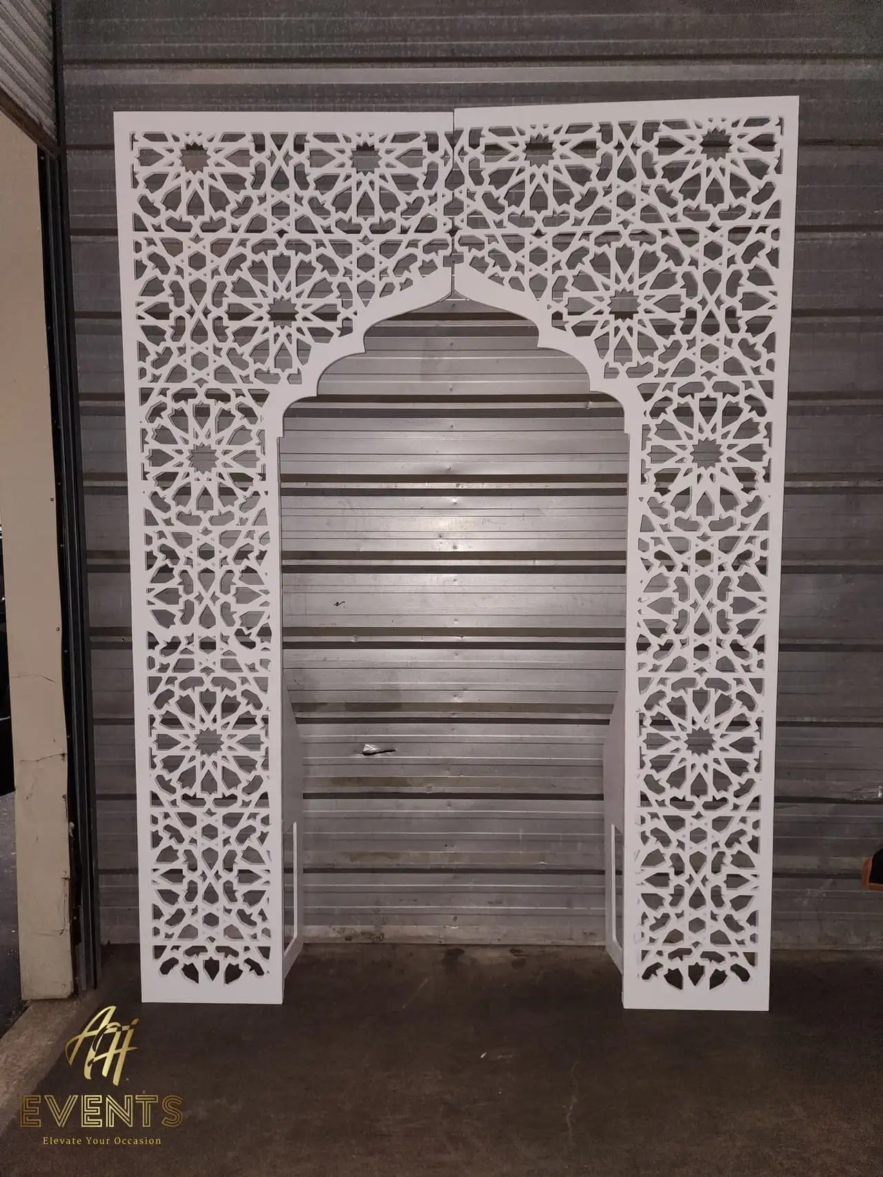 Polar Matrix Arch — a custom cnc matrix arch built by AH Crafted.