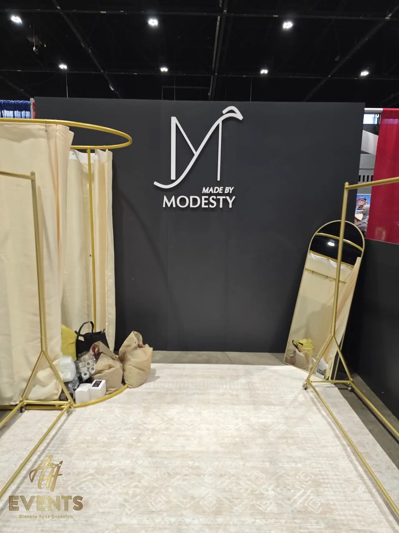 Made By Modesty — a custom branded environment built by AH Crafted.