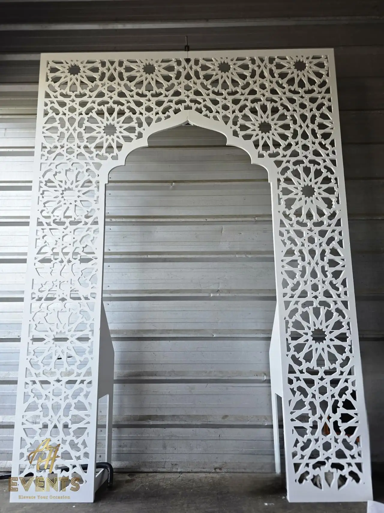Polar Matrix Arch — a custom cnc matrix arch built by AH Crafted.