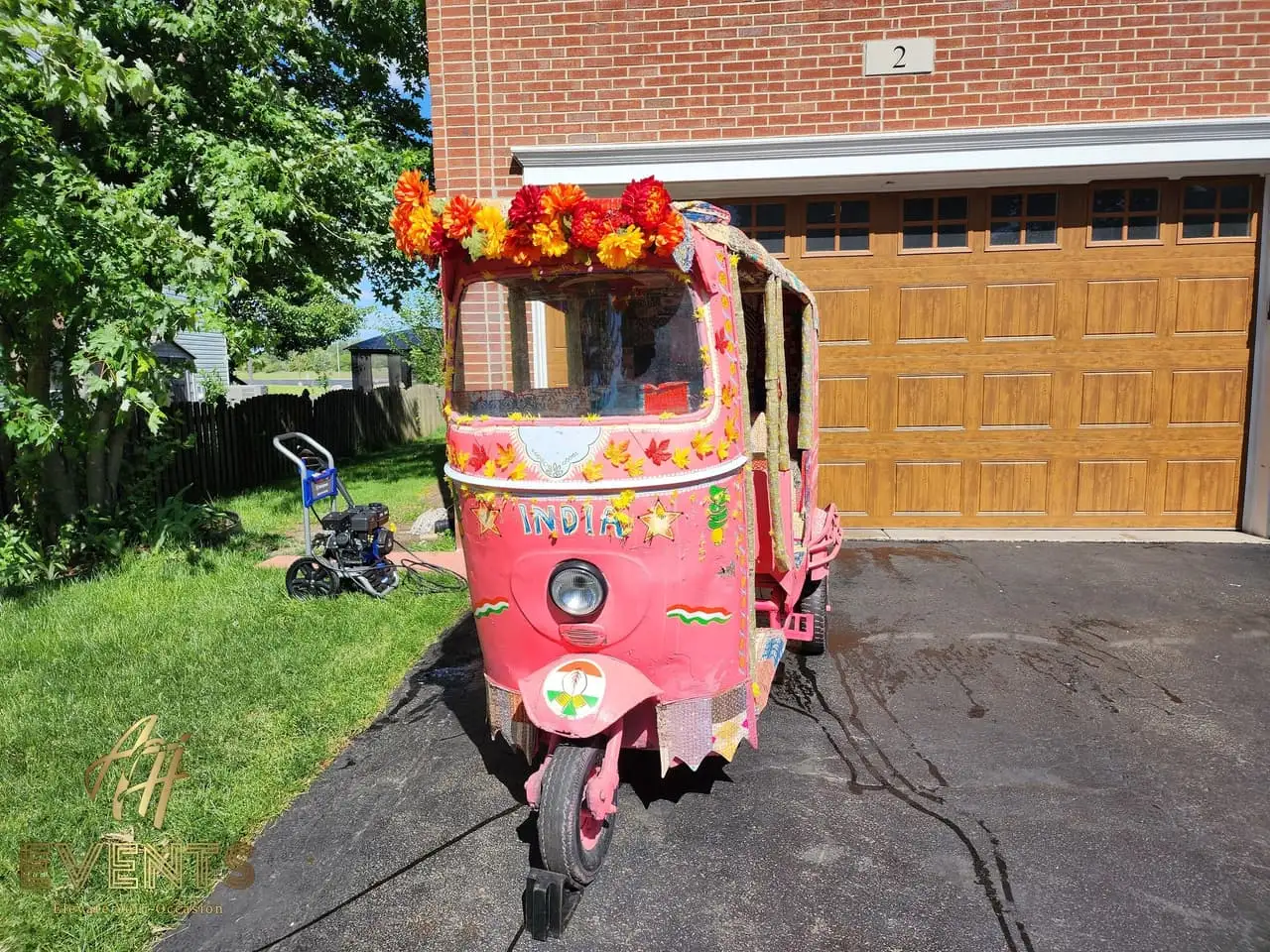 Auto Rickshaw — a custom bespoke build built by AH Crafted.
