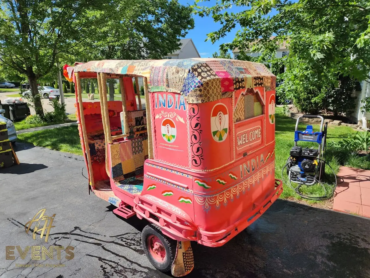 Auto Rickshaw — a custom bespoke build built by AH Crafted.