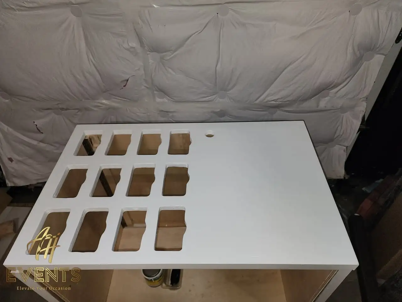 Cart Tops — a custom branded cart built by AH Crafted.