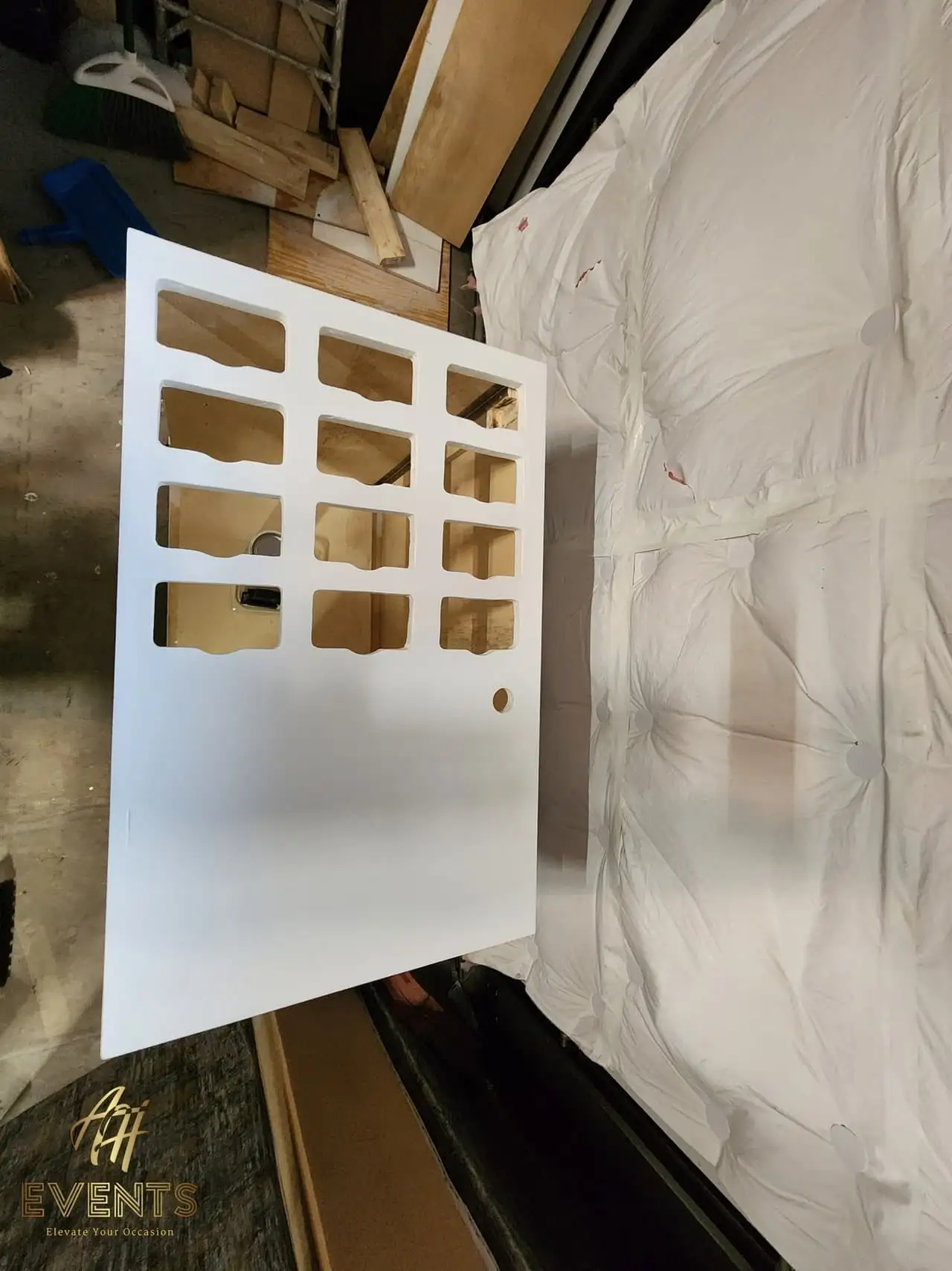 Cart Tops — a custom branded cart built by AH Crafted.