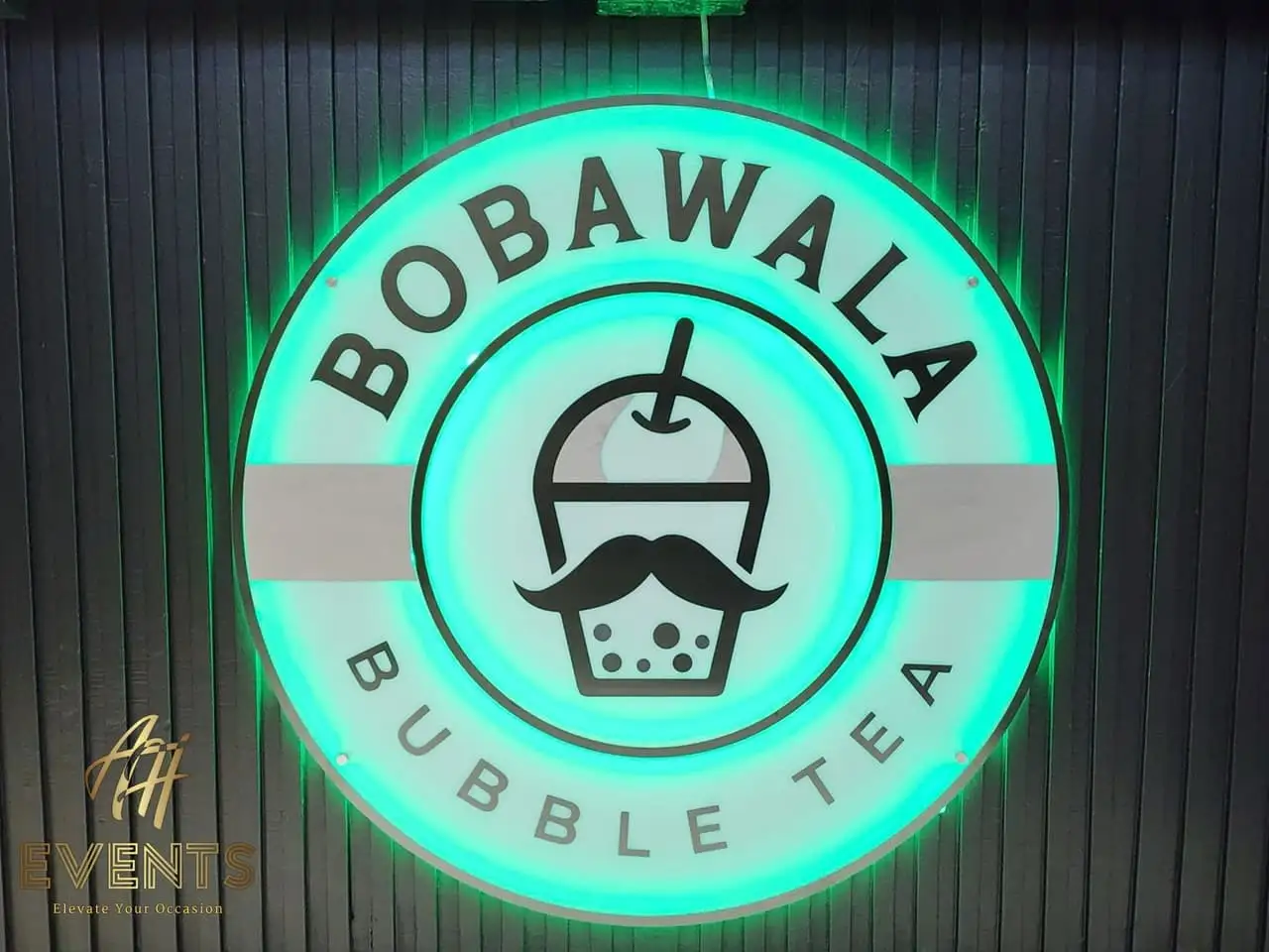 Bobawala Cart — a custom branded cart built by AH Crafted.